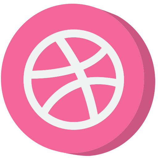 Dribbble, social media, ball, media, social, socialmedia, website icon